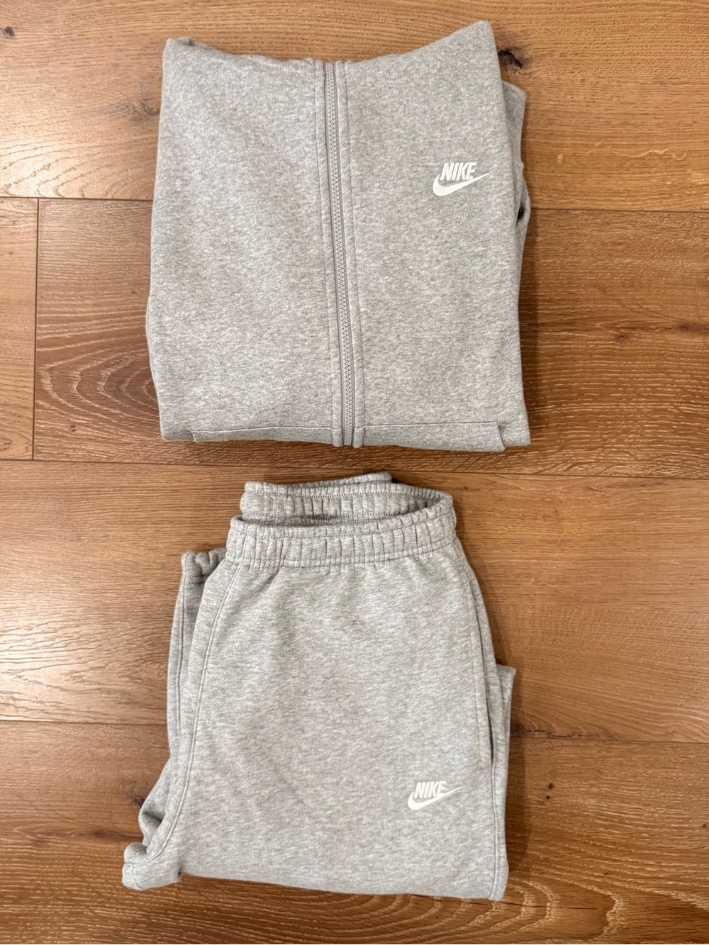 Nike Grey Fleece Set